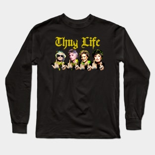 thug life golden Long Sleeve T-Shirt